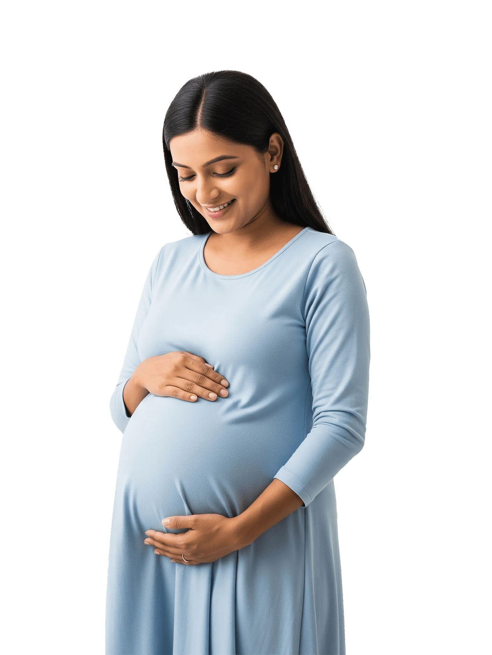 Oral care tips for expecting mothers, including healthy diet, daily oral care