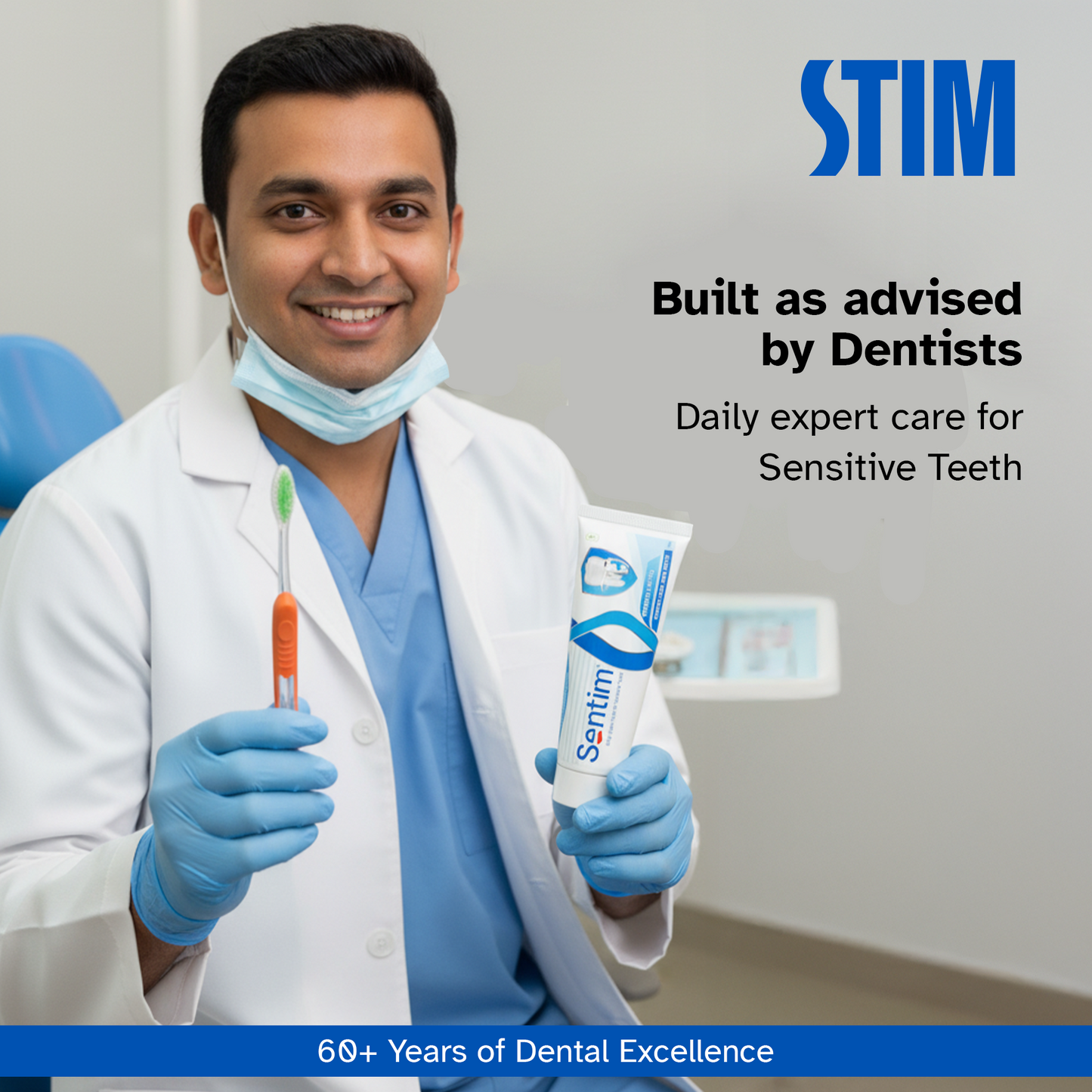 Sensitivity Relief Kit (toothbrush + toothpaste)