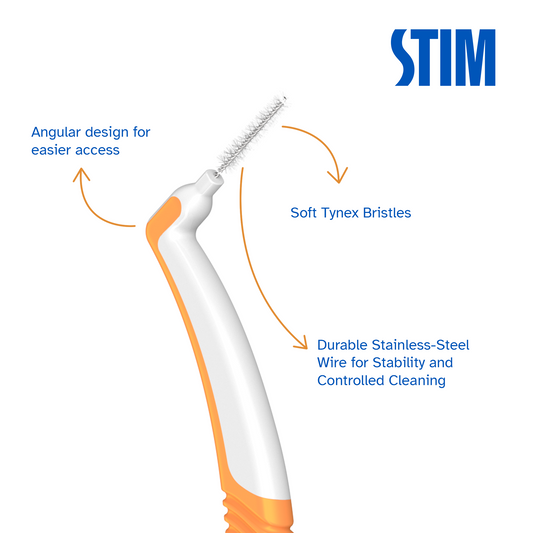 Interdental Brush for tight gaps (ISO 1) (Pack of 2)