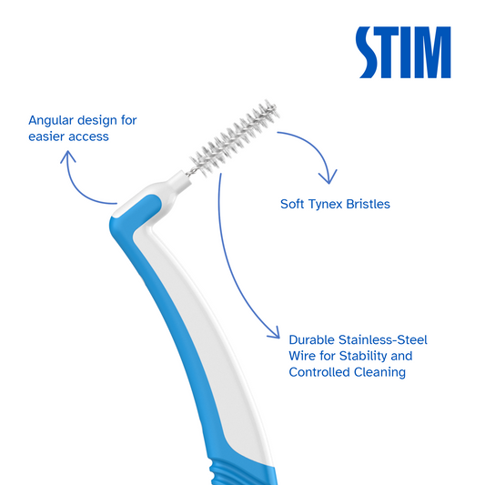 Interdental Brush for wide gaps (ISO 3) (Pack of 2)