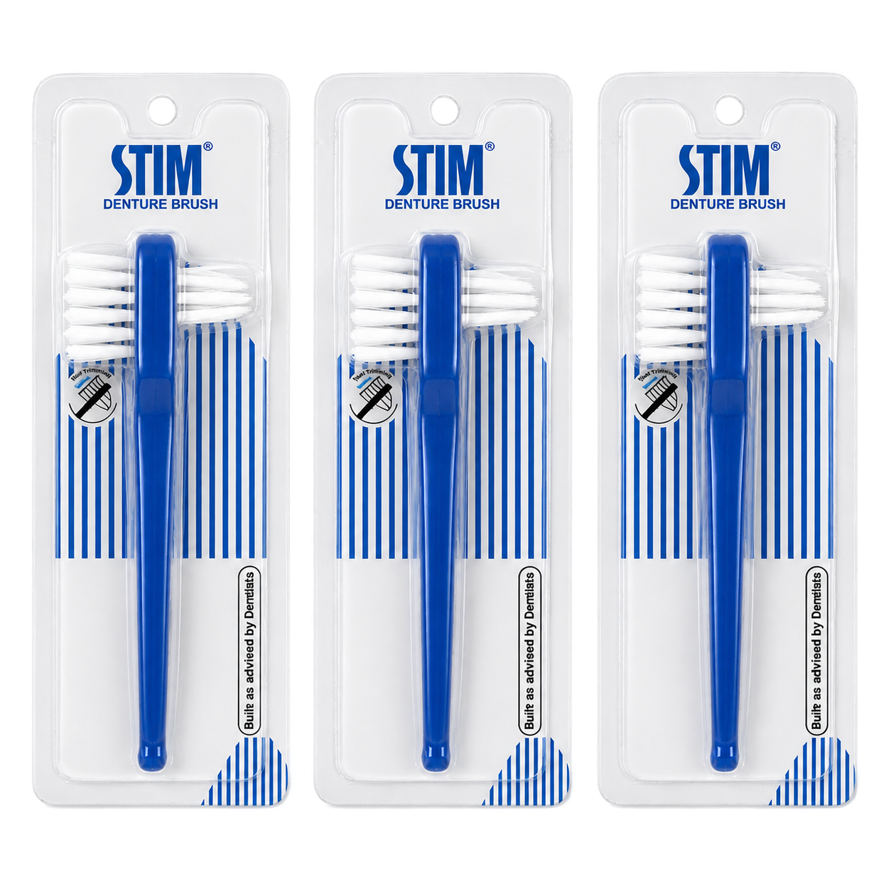 STIM Denture Brush (Pack of 3) Stim Brushes