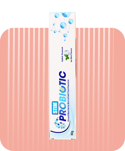 STIM Probiotic Toothpaste Stim Brushes