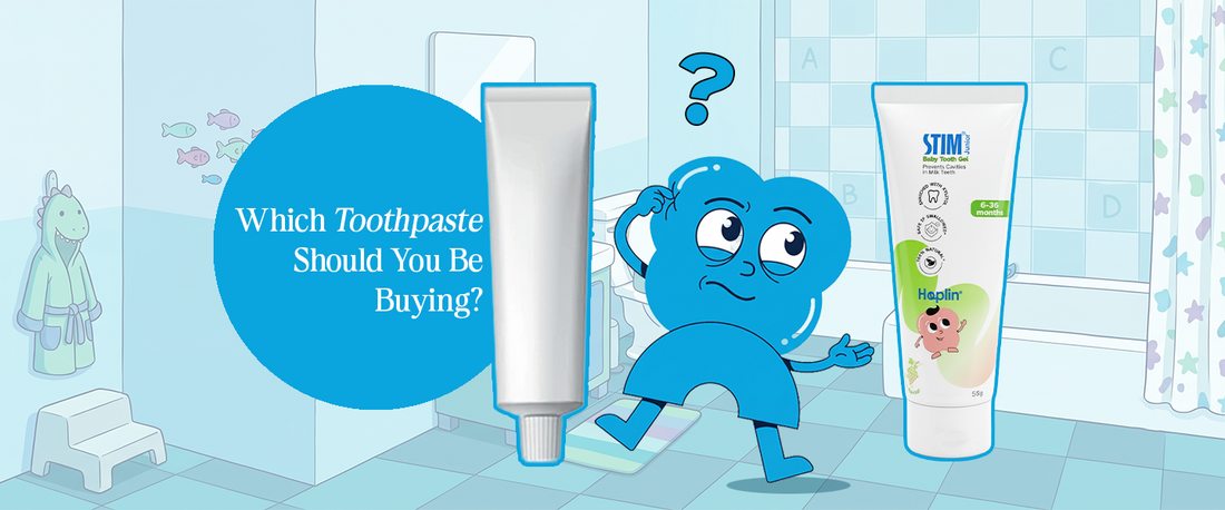 Tooth Gel vs Toothpaste for Kids: What Is the Difference? STIM