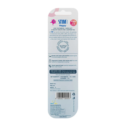 Highlighting toothbrush benefits: gentle on enamel, ergonomic grip, soft bristles, and floss picks included