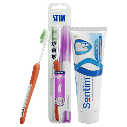 Sensitivity Relief Kit (toothbrush + toothpaste)