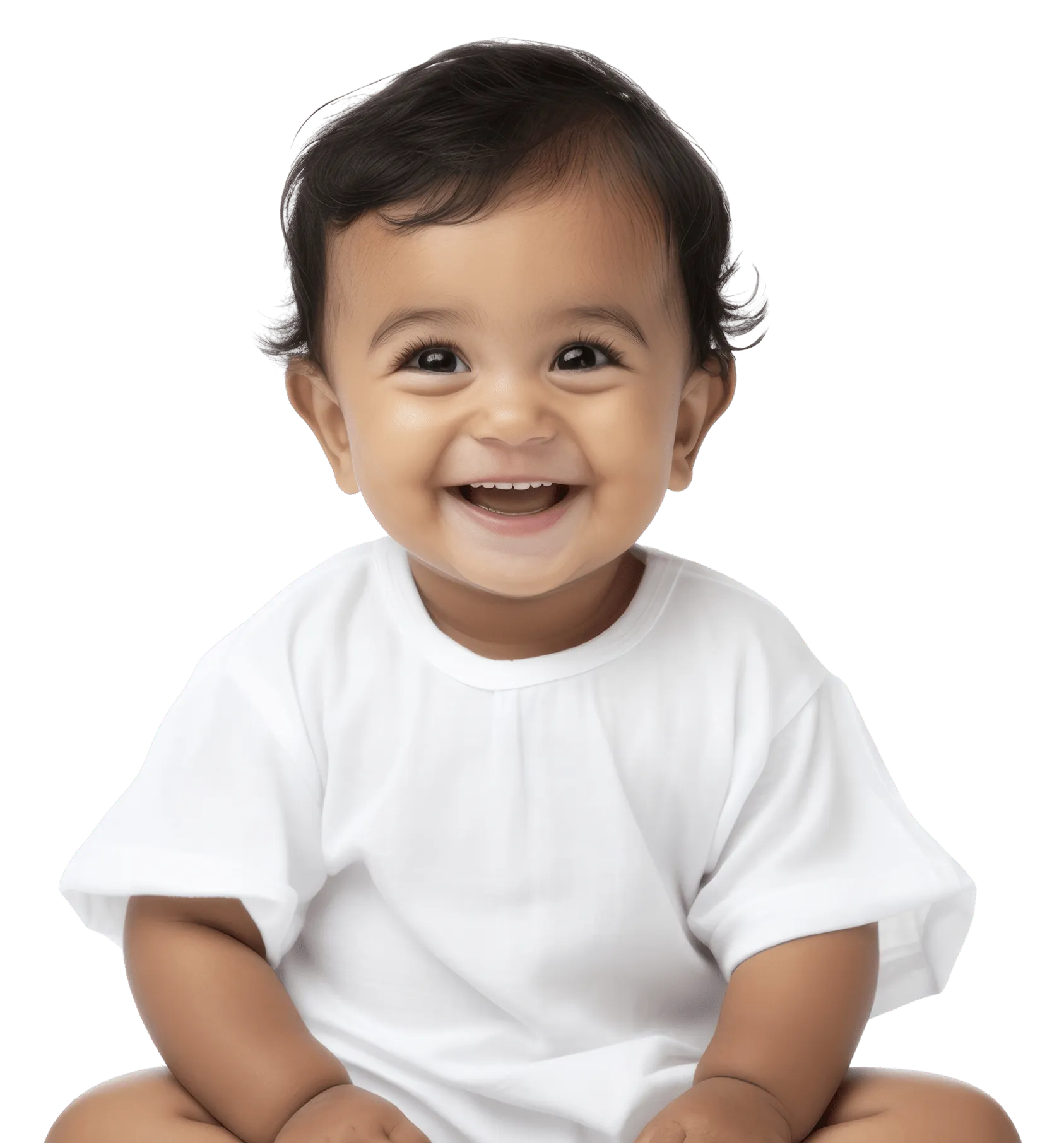 Teething onset oral care for babies aged 6 to 12 months, including brushing emerging teeth