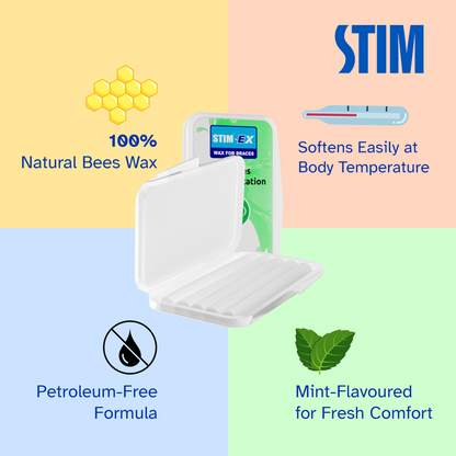 STIM - EX Wax strips for Braces (Pack of 2)