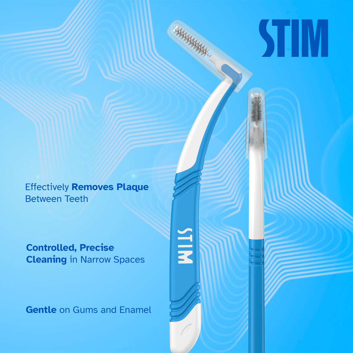 Interdental Brush for wide gaps (ISO 3) (Pack of 2)