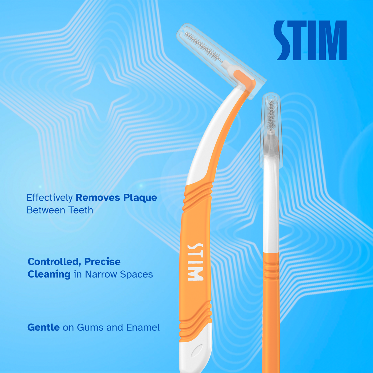 Interdental Brush for tight gaps (ISO 1) (Pack of 2)