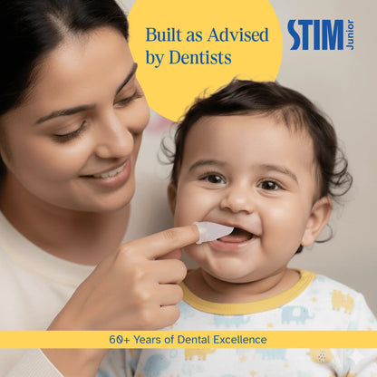Highlighting infant kit main benefits: gentle on delicate gums, BPA‑free silicone, ultra‑soft bristles