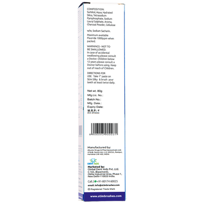Ri-Namel Toothpaste to Re-mineralize Enamel Stim Brushes