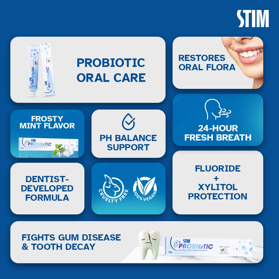 Probiotic Toothpaste for Gum Care
