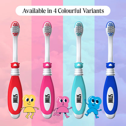 Available in 4 colourful variants and product variations of STIM Junior Baby Toothpaste with Tooth Gel