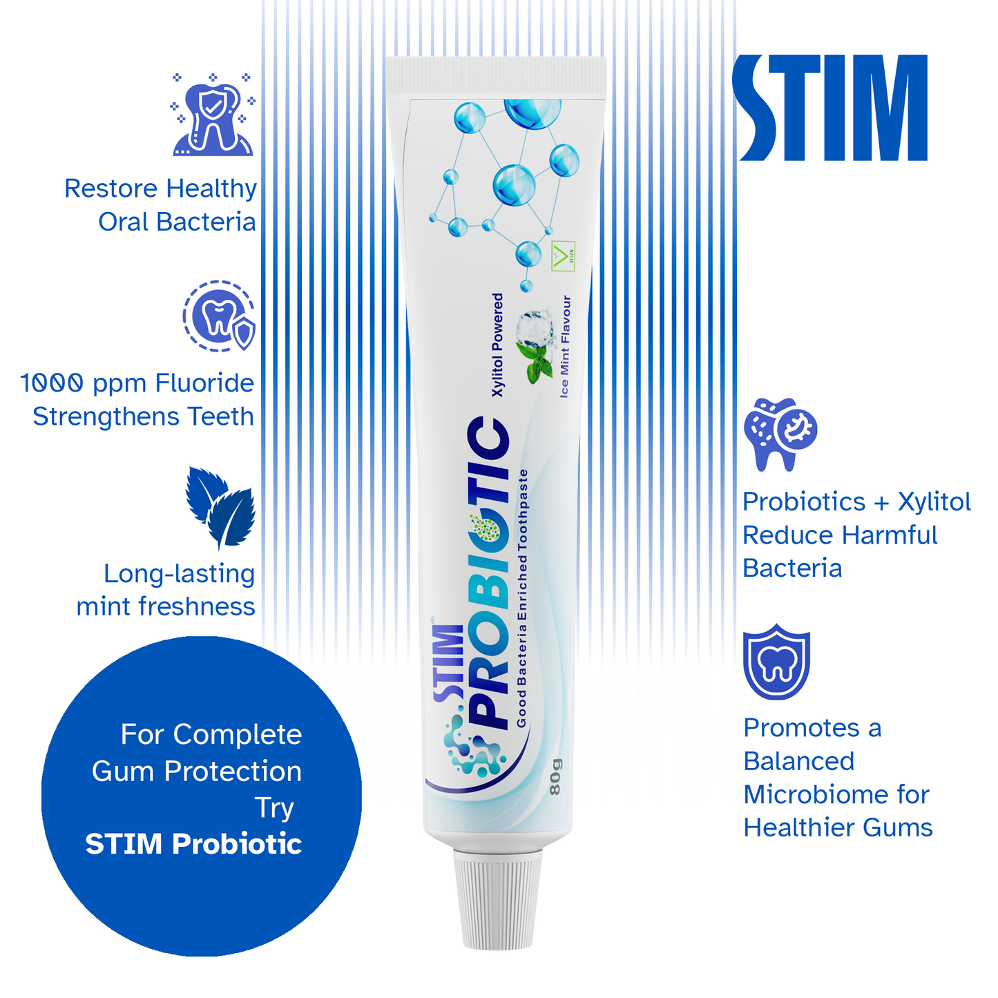 Probiotic Toothpaste for Gum Care