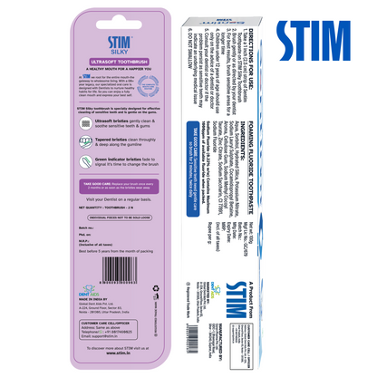 Sensitivity Relief Kit (toothbrush + toothpaste)
