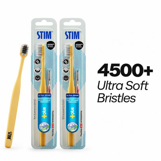 Toothbrush for Gum Care (Pack of 2) Stim Brushes