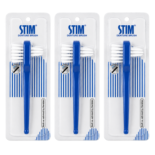 STIM Denture Brush (Pack of 3) Stim Brushes