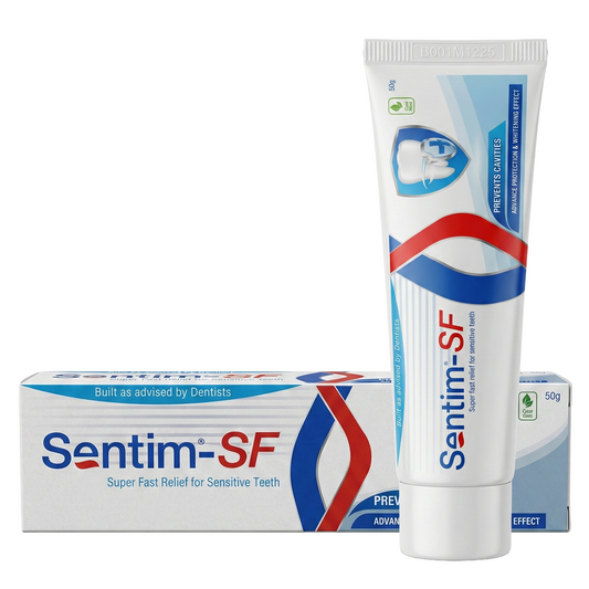 Sentim SF toothpaste for sensitive teeth