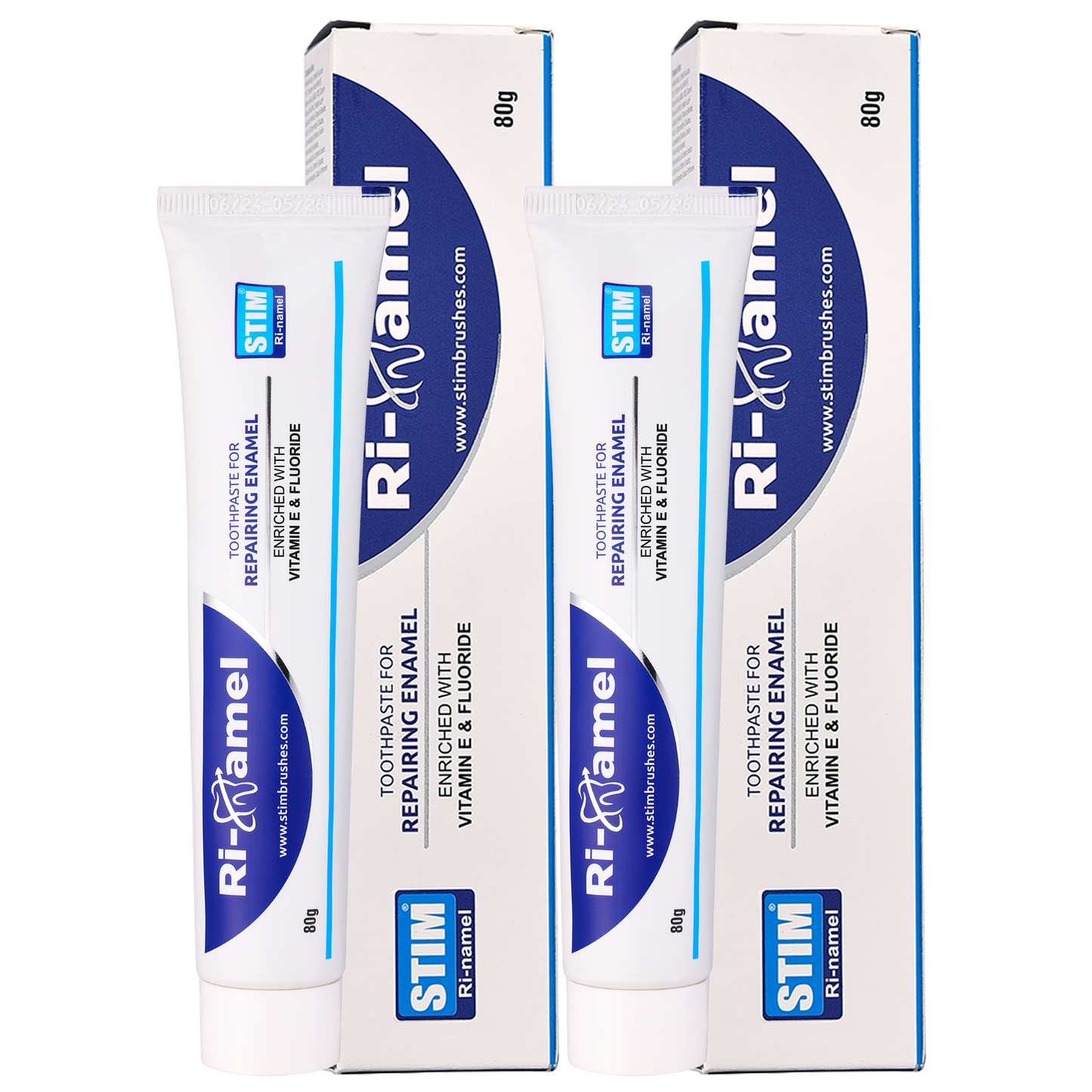 Ri-Namel Toothpaste to Re-mineralize Enamel (Pack of 2)
