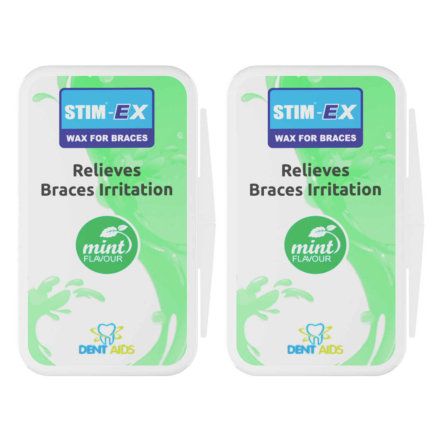 STIM - EX Wax strips for Braces (Pack of 2)