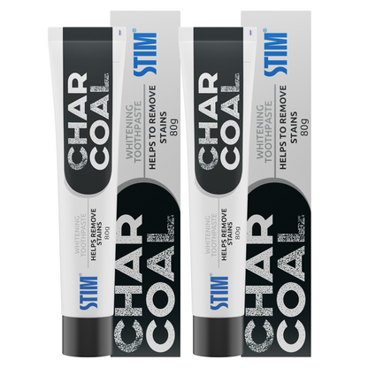 Charcoal toothpaste (Pack of 2)