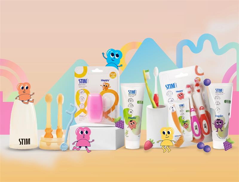 Age specific oral care products for children backed by over 60 years of dental expertise