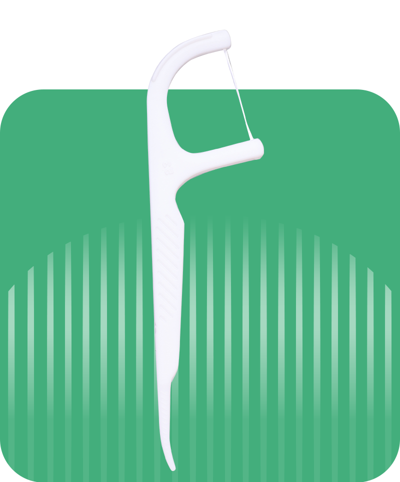 STIM Flosal - Pick and Floss - Right Angle Stim Brushes