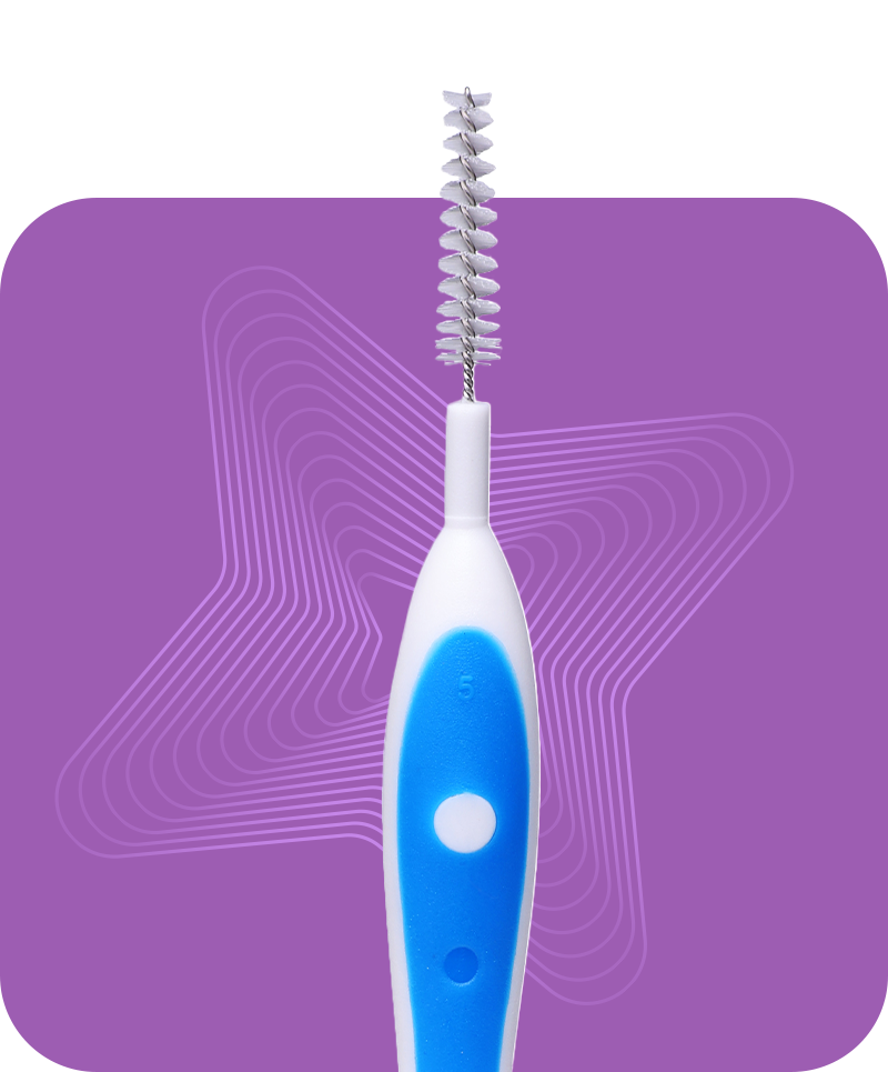 Stim Interdental Flexible Proxa Brush Stim Brushes