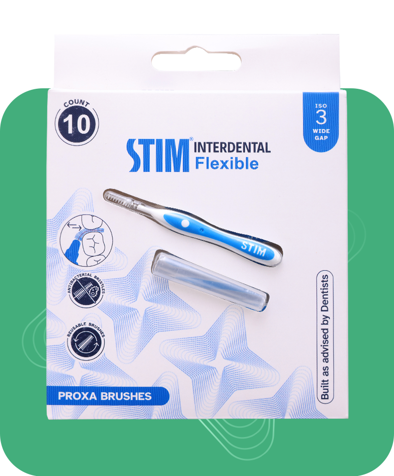 Stim Interdental Flexible Proxa Brush Stim Brushes