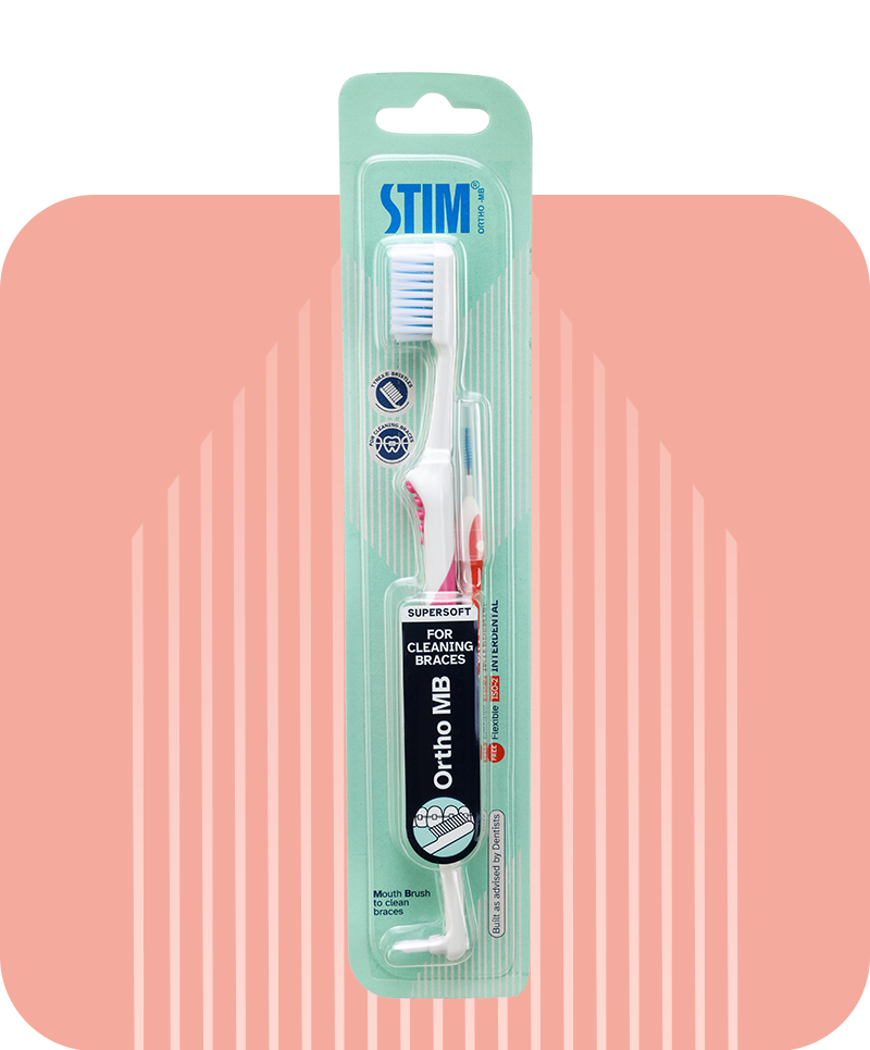 STIM Ortho Brush For Braces Stim Brushes