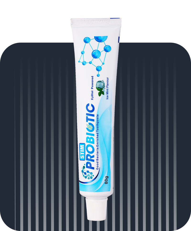 STIM Probiotic Toothpaste Stim Brushes