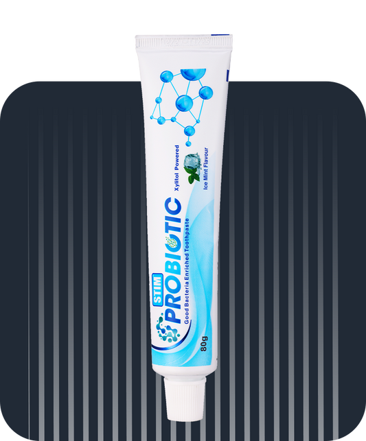 STIM Probiotic Toothpaste Stim Brushes